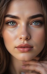 Obraz premium Talented European Photographer Framing the Perfect Shot