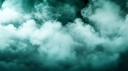 Moody darktolight gradient in deep green tones, elegant and mysterious