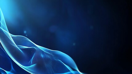 Soft futuristic blue glow with subtle geometric patterns, modern tech innovation design
