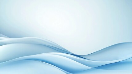 Obraz premium Abstract smooth pastel blue background with subtle texture, fresh and clean