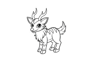 Set of Animal coloring book