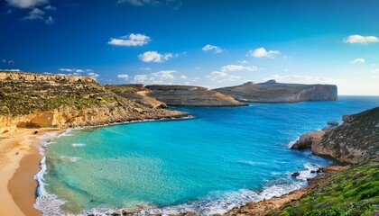 maltese beach seashore of malta