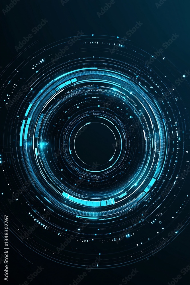 Poster animated gif of a website loading screen, engaging user interface design, interactive web experience