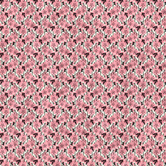 Soft Blossom Dance in Nature’s Embrace, Natural fabric patterns