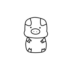 Turtle pattern, turtle, mouse, rabbit, pig, sheep, animal lines for worksheets 