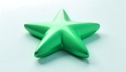 Obraz premium green Christmas star, 32K Revolution