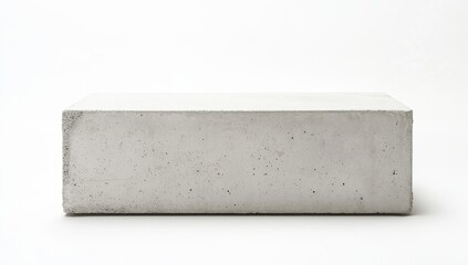 Light gray concrete rectangular block