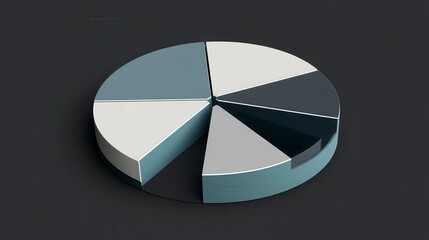3D Pie Chart: A Visual Representation of Business Data