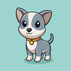 shy dog
