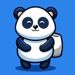 lazy panda