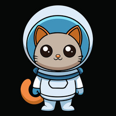 astronaut cat