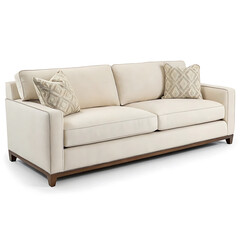 Fototapeta premium sofa isolated on white