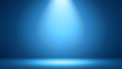 Empty studio backdrop with spotlight, perfect for product photography