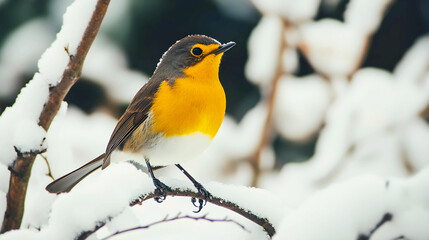 Naklejka premium Wild chickadee eating sunflower seeds