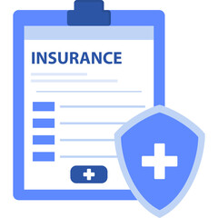 Obraz premium Health Insurance Illustration