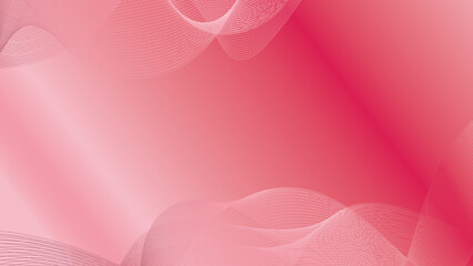 Red Wavy Line Abstract Background for Modern Design