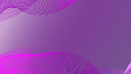 Violet Wavy Line Abstract Background for Corporate Design