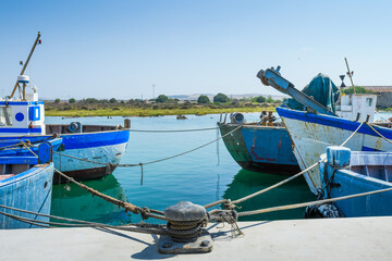 Rio Barbate, Barbate, Andalusia, Spain, Europe