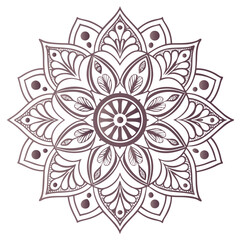 vector illustration of a flower