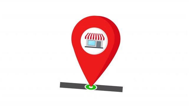 Animated Shop Location With Alpha