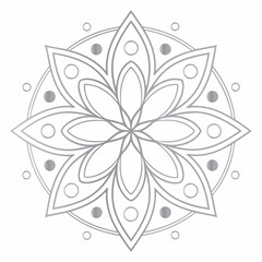 abstract floral ornament