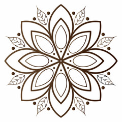 abstract floral ornament