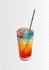 Mineral water bottles, drinks in glass, cool, vector png, realistic carbonated drinks in bottle. Non-alcoholic cocktails.