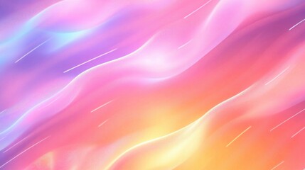 Obraz premium Neon Gradient Digital Background with Orange and Purple Vibrant Patterns