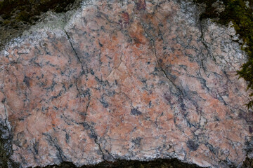 Natural stone grey granite background texture.