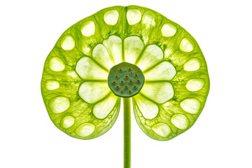 Lotus Seed Pod: Nature's Green Geometry