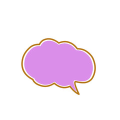 retro comic speech bubble