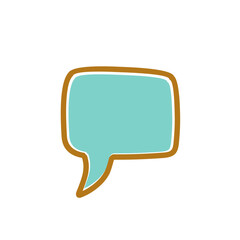 retro comic speech bubble