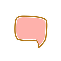 retro comic speech bubble