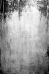 Fototapeta premium Abstract Black and White Texture with Paint Drips