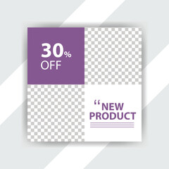 Fototapeta premium 30% Off New Product Promotion
