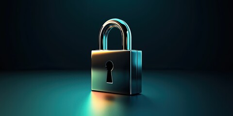 Fototapeta premium Infographic on the ignificance of cybersecurity in finance, featuring clear visuals and educational elements.