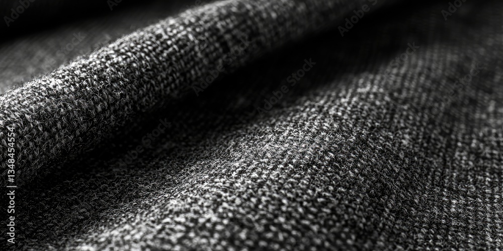Poster layered monochrome textures showcasing subtle shading and rich depth, perfect for minimalist contemp