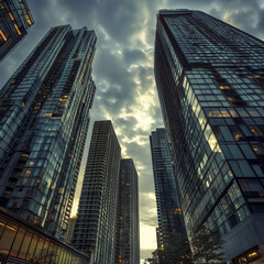 Obraz premium High rise buildings at Toronto at Ontario, Canada