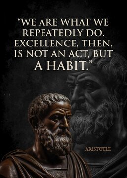 aristotle habit quote