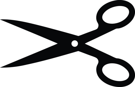 recommend clip art: scissor silhouette vector illustration, scissor icon vector