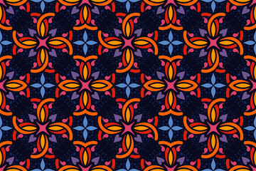 Abstract Colorful Seamless Pattern