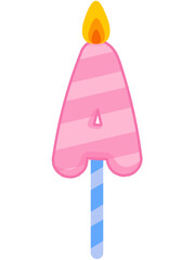 Birthday Cake Topper Letters and Numberes