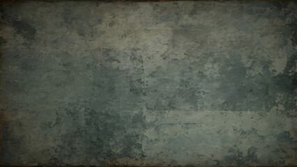 Fototapeta premium Grunge textured background resembling old wall or weathered metal surface with dark green and gray tones