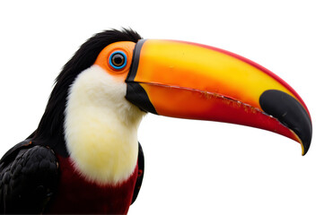 Naklejka premium Toucans Exotic Beauty with Vibrant Beaks