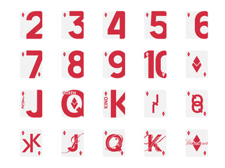 Brutalist Diamond Playing Card Collection