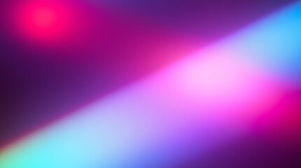 Vibrant Neon Gradient Blur Abstract Light with Pink, Purple & Blue Hues 