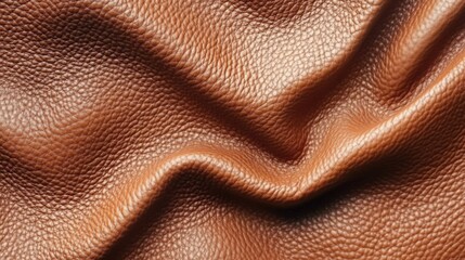 Textura de cuero marrón