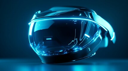 Futuristic Helmet Design:  Concept Art