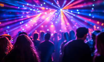 Electric music party