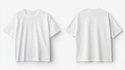 Camiseta blanca de algodón